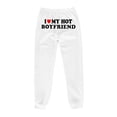 thumbnail image 1 of Rovga Women Pants Straight Sweatpants Lined Joggers Pants Workout High Waist Yoga Pants Pockets Female Outwear, 1 of 3
