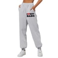 thumbnail image 1 of Rovga Women Pants Workout High Waist Yoga Pants Pockets Lined Straight Bottom Sweatpants Joggers Travel Streetwear, 1 of 3