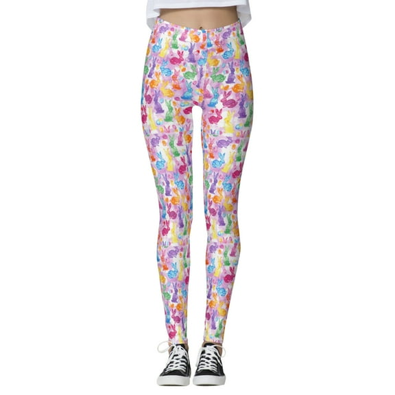 Rovga Women'S Leggings Yoga Pants Easter Day For Print High Waist Yoga Pants For Leggings Tights Yoga Running Fitness High Waist Leggings Pants Print Leggings Pants For Yoga Running Gym