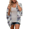 Rovga Women'S Swimwear Cover Ups Short Sleeve Ladies Fashion Floral