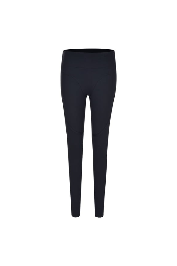 Women Yoga Long Pants Patchwork Color Slim Stitching Peach Sports Yoga Pants Leggings