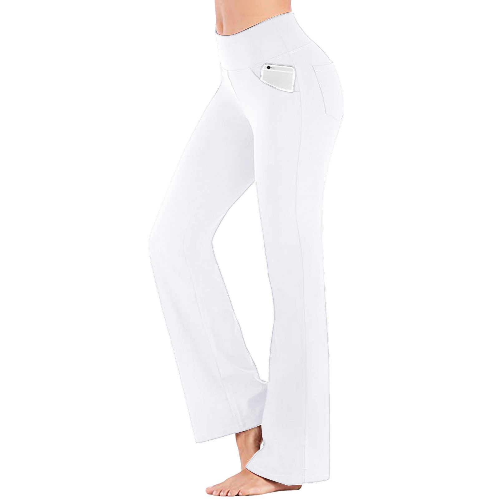 Rovga Womens Yoga Pants With Pockets High Waisted Workout Pants For