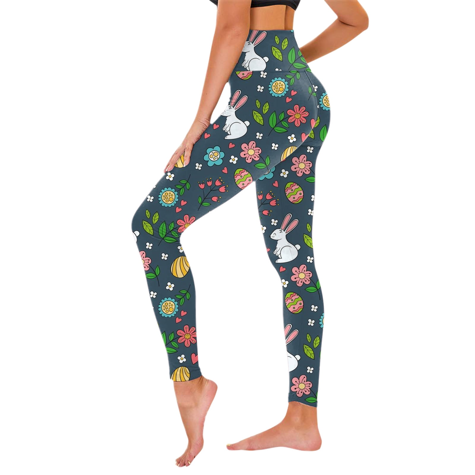 Trend Compression Rovga Workout Leggings For Women Slim Leg High Waist Sports Compression ...
