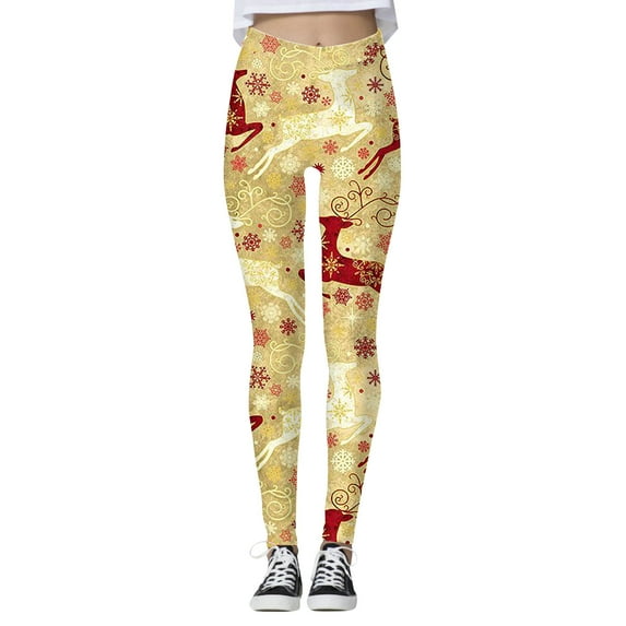 Rovga Workout Leggings For Women Soft Yoga Pants Workout Athletic Tight High Waisted Full Length Soft Stretchy Tummy Control Legging Relax Fit Daily Wear Khaki S