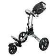 thumbnail image 1 of Rovic Model RV1S 2.0 Golf Push Cart with 360 Degree Swivel Front Wheel, Foldable 3-Wheel Walking Golf Cart (Silver), 1 of 2