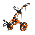 thumbnail image 1 of Rovic Model RV3J Junior | Youth 3-Wheel Golf Push Cart (Orange), 1 of 2