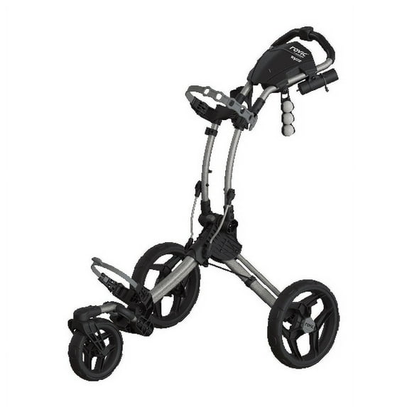 Rovic RV1C Golf Push Cart - Silver/Black