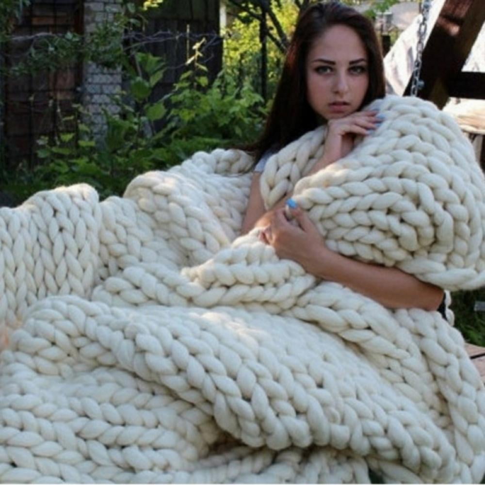 Roving Super Soft Chunky Wool Yarn, DIY Super Big Soft
