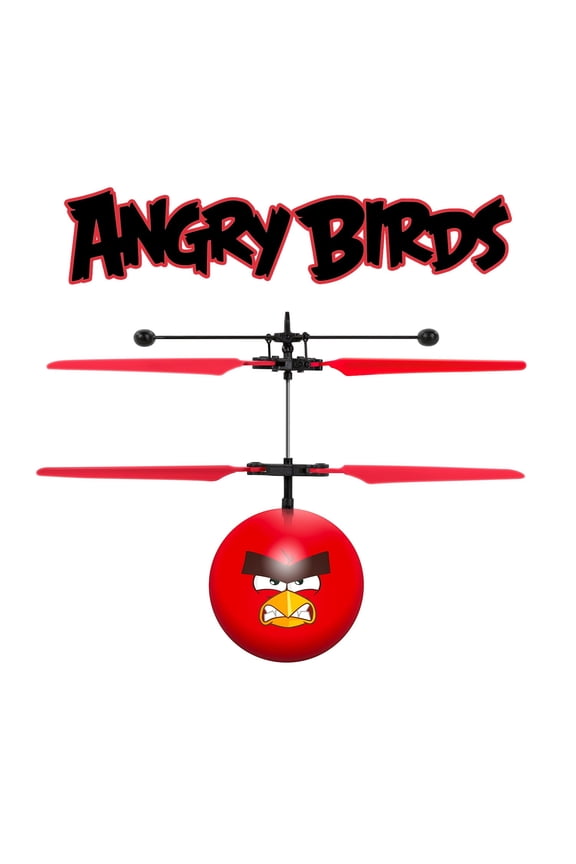 Rovio Angry Birds Movie Red IR UFO Ball Helicopter