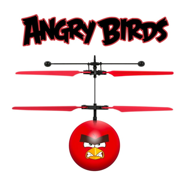 Rovio Angry Birds Movie Red IR UFO Ball Helicopter