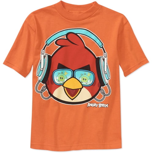 Rovio - Kids' Angry Bird Graphic Tee - Walmart.com