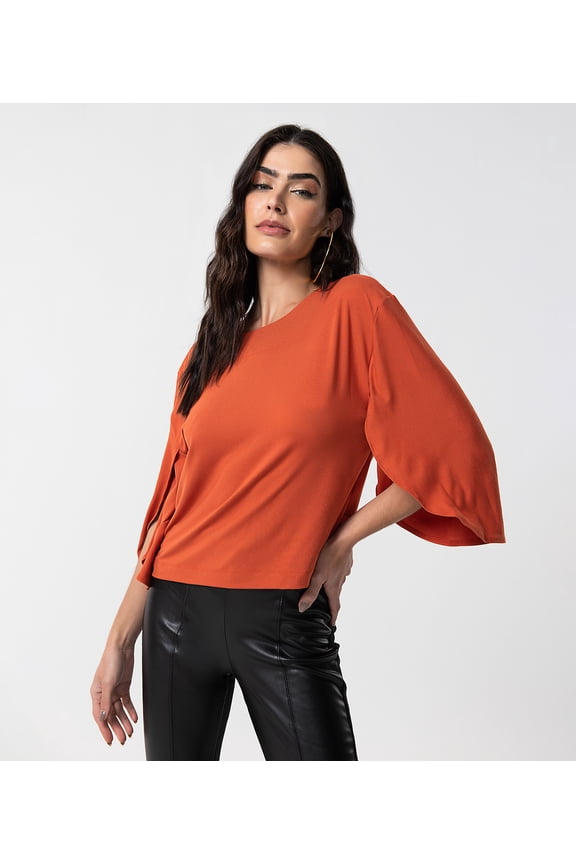 Endless Collection Women's Blouse (Coral, Large)