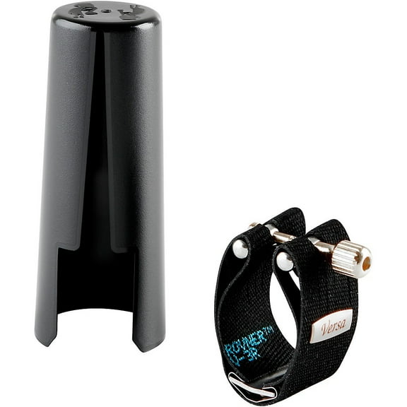 Rovner Versa Baritone Saxophone Ligature and Cap Fits Most Hard Rubber Baritone Sax Mouthpieces