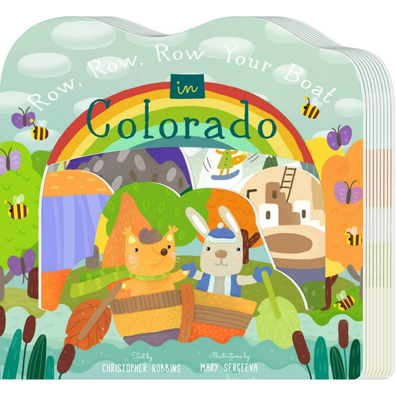 Row, Row, Row Your Boat in Colorado, (Board Book)