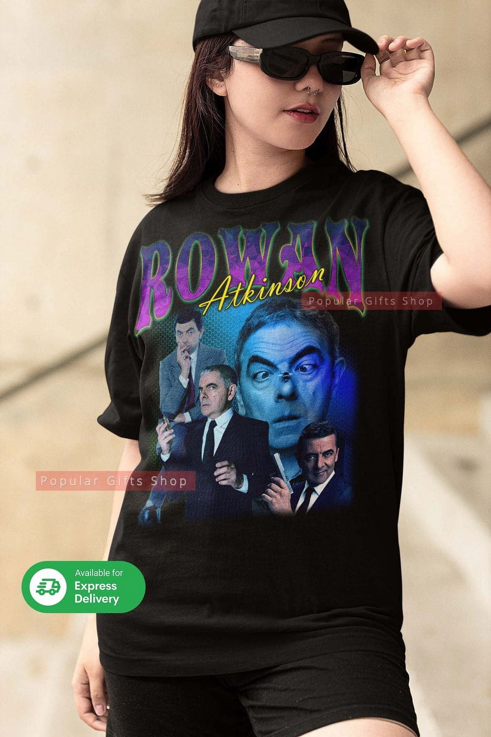 Rowan Atkinson Vintage Unisex Shirt, Vintage Rowan Atkinson TShirt Gift ...