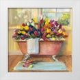 thumbnail image 1 of Rowan, Carol 12x12 White Modern Wood Framed Museum Art Print Titled - Bathtub Bouquet II, 1 of 4