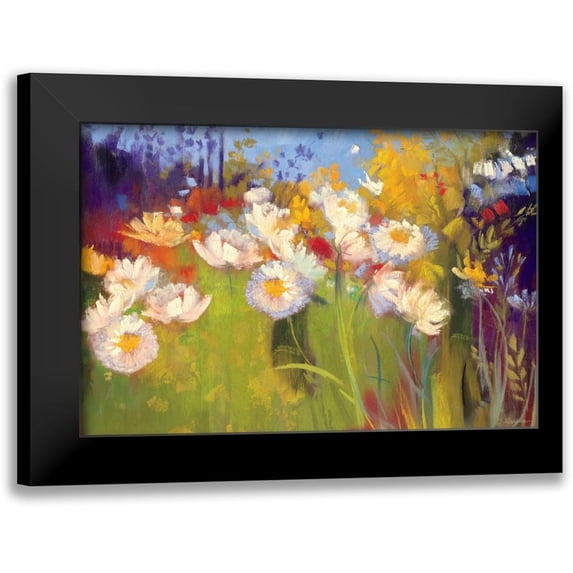 Rowan, Carol 18x13 Black Modern Framed Museum Art Print Titled - Contemporary Meadow