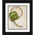 thumbnail image 1 of Rowan, Carol 20x24 Black Ornate Wood Framed with Double Matting Museum Art Print Titled - Watering Can, 1 of 4