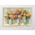 thumbnail image 1 of Rowan, Carol 24x17 White Modern Wood Framed Museum Art Print Titled - Fall Hydrangea Bouquets, 1 of 4