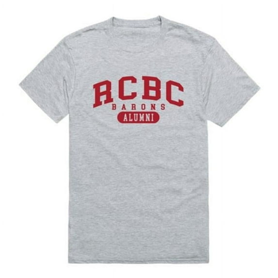 Rowan College at Burlington County Barons Alumni T-Shirt, Heather Grey - Extra Large