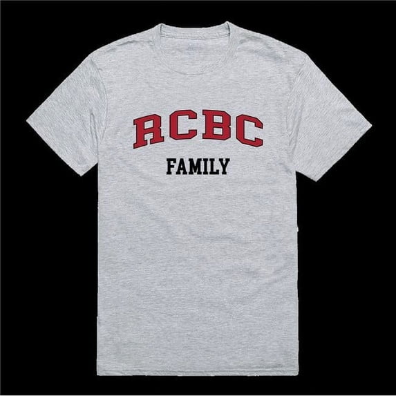 Rowan College at Burlington County Barons Family T-Shirt, Heather Grey - 2XL