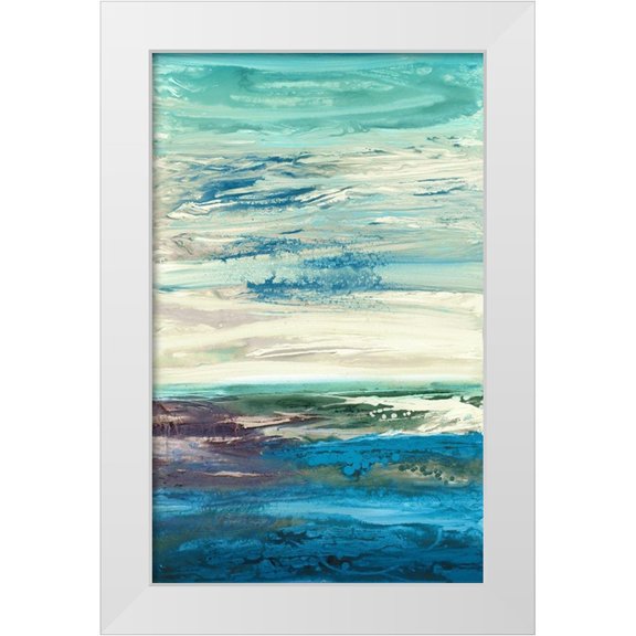 Rowan, Grace 10x14 White Modern Wood Framed Museum Art Print Titled - Spring Transformations