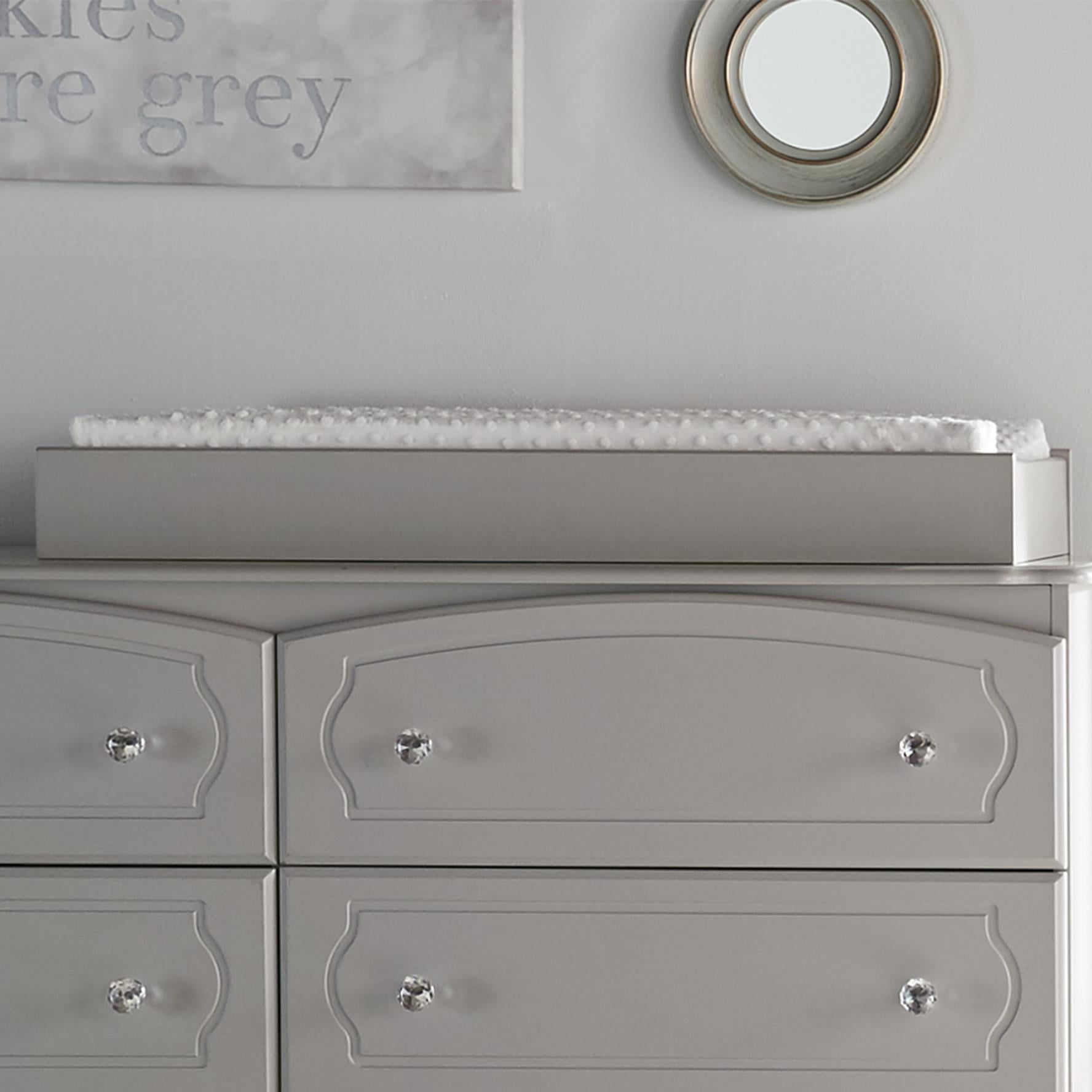 Dove Gray Particleboard Changing Table Topper