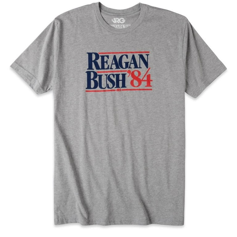 Mens The Official Reagan Bush '84 T-Shirt For Men Mens The Official Reagan Bush '84 T-Shirt For Men
