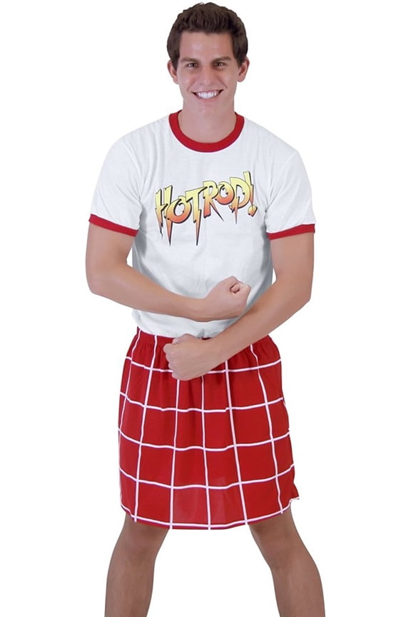 Rowdy Piper T-shirt and Kilt Costume Set