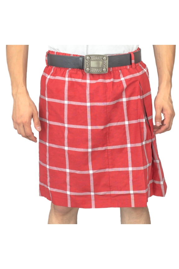 Rowdy Roddy Piper Hot Rod Kilt and Belt Halloween Costume Set