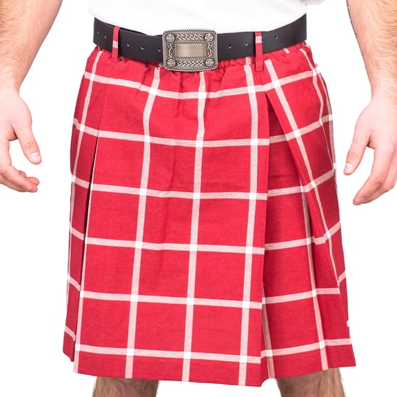 Rowdy Roddy Piper Hot Rod Kilt and Belt Halloween Costume Set