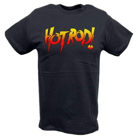 Rowdy Roddy Piper Hot Rod Mens Black T-shirt 5XL