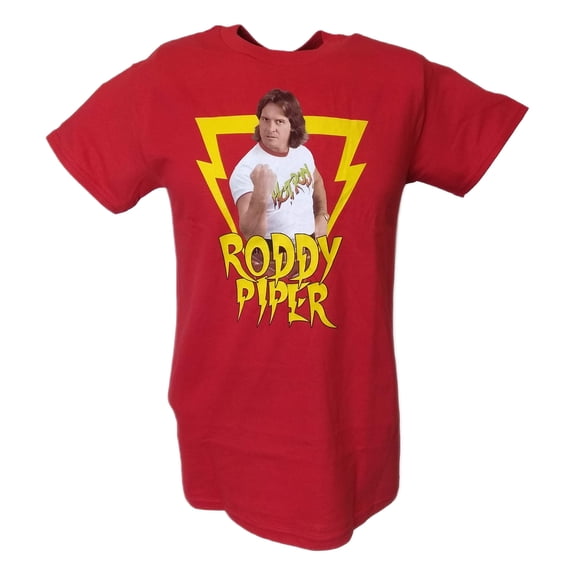 Rowdy Roddy Piper Legends Collection Mens Red T-shirt XL