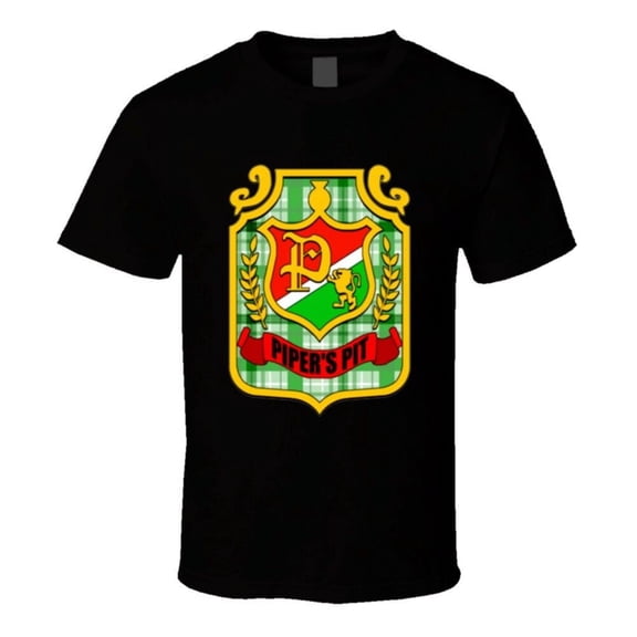 Rowdy Roddy Piper Piper's Pit Logo Wrestling T Shirt