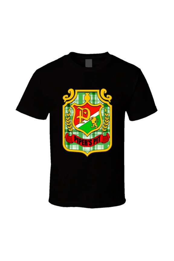 Rowdy Roddy Piper Piper's Pit Logo Wrestling T Shirt