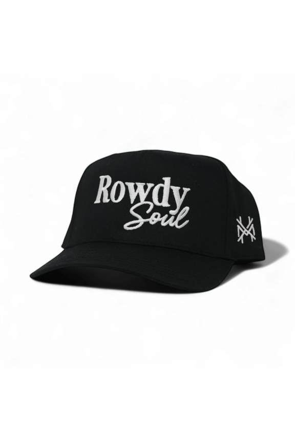 Rowdy Soul Embroidered Baseball Cap Western Country Style Retro Adjustable Hat, 4 colors