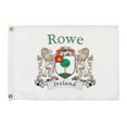 thumbnail image 1 of Rowe Irish Coat of Arms Small White Flag - 16"x10.5" inches, 1 of 1