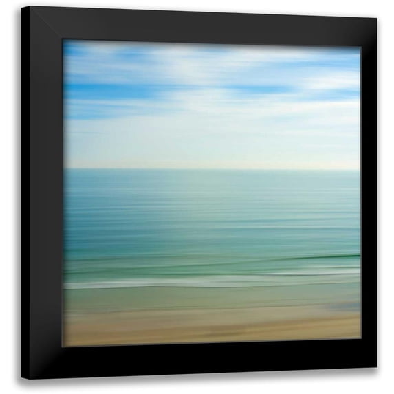 Rowell, David E 15x15 Black Modern Framed Museum Art Print Titled - Seacoast 17