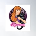 thumbnail image 1 of Rowena The Witch Poster Wall Art, Modern Wall Decor For Living Room Bedroom, 16x16 UNFRAMED, 1 of 3