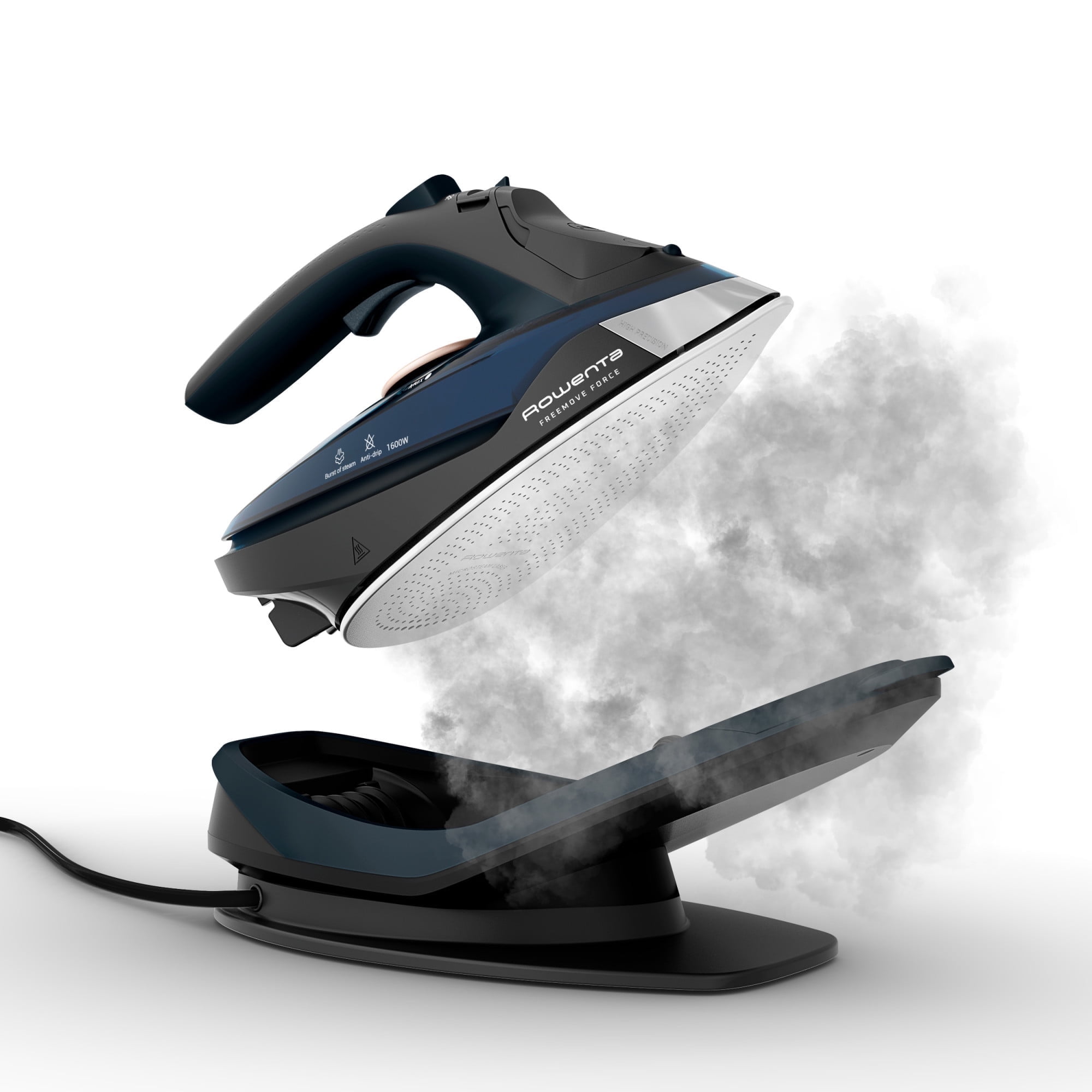 Rowenta Freemove Force, Cordless Steam Iron, Powerful and Efficient, DE6735U0