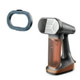 thumbnail image 1 of Rowenta Pure Force 3 in 1 Steamer and Iron, Vertical Steaming, Horizontal Ironing, Black, DR8855, 1 of 12
