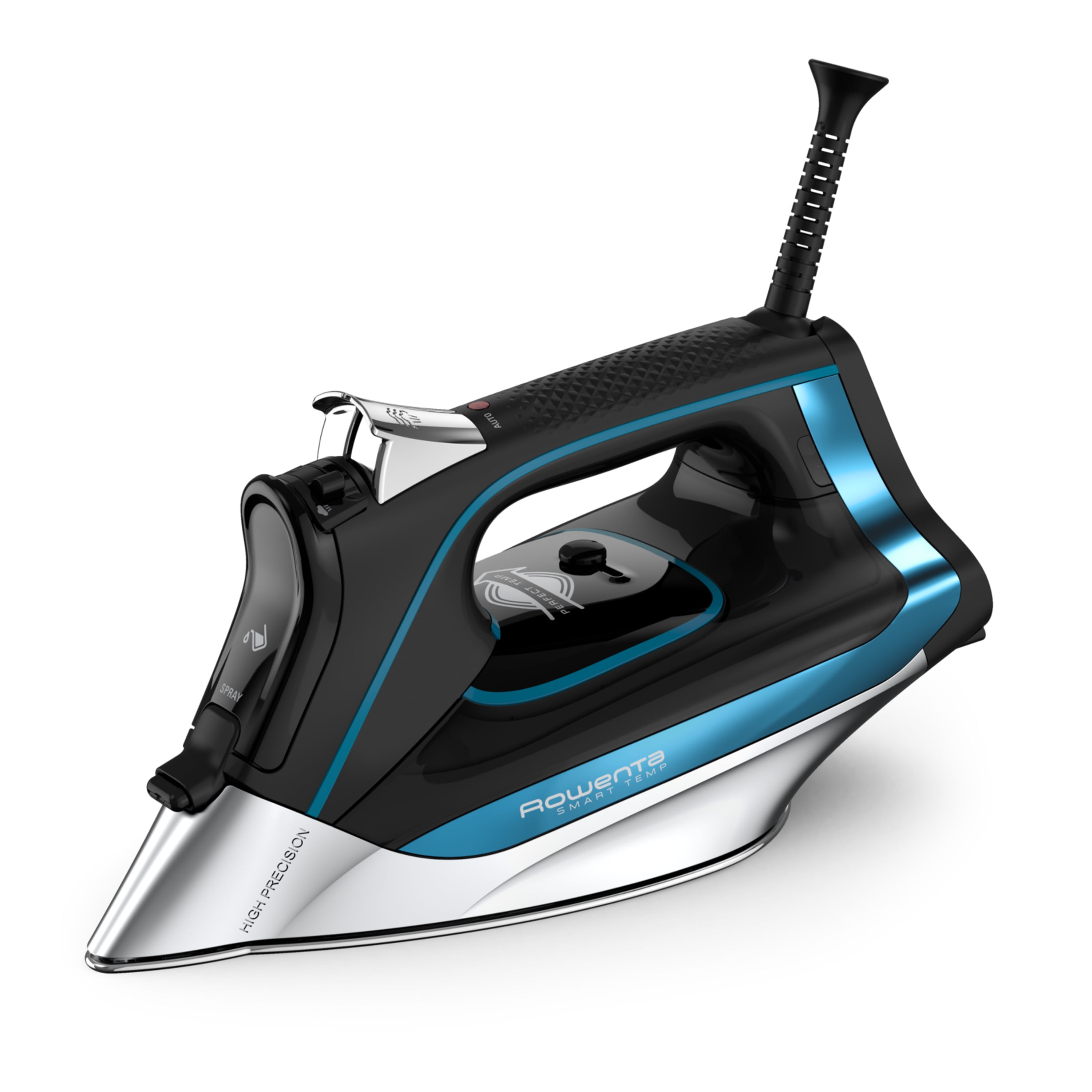Rowenta Smart Temp Steam Iron For Clothes, Clothing Iron For Quick Heat-Up, Stainless Steel Soleplate