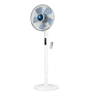 Rowenta Turbo Silence Standing Floor Fan with Remote, 53 Inch, Portable, 5 Speeds, VU5870