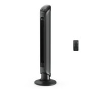 Rowenta Turbo Silence Tower Fan, 180° Oscillation, Black, VU6661U0