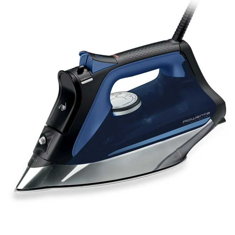 Rowenta Ultimate Steam Iron Vertical Steam Auto off Black Blue DW8350