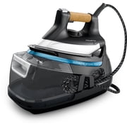 Rowenta Ultimate Steam Pro Steam Station for Clothes, Professional Garment Steamer, 44 oz Removeable Tank, Black, DG8668