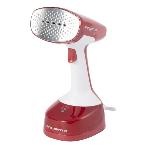 Rowenta X-Cel Easy Steam Handheld Steamer for Clothes, Garment Steamer, 1400 Watts, 5 oz Removable Tank, Portable, 15 Second Heat Up, Red, DR7112