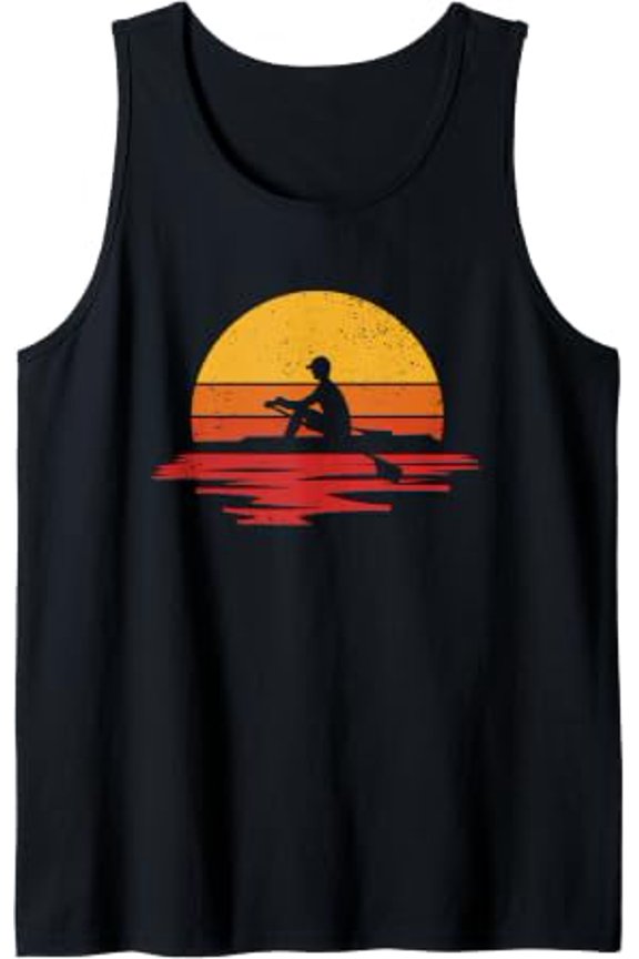 Rower Sport Rowing Tank Top Size S-3XL