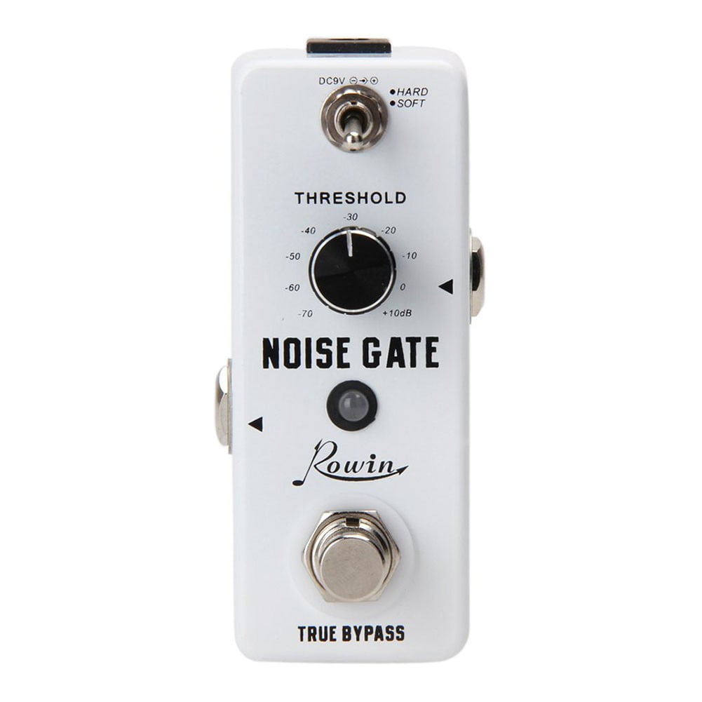 Rowin LEF-319 Guitar Noise Gate Pedal Noise Killer for Electric Guitar 2 Modes