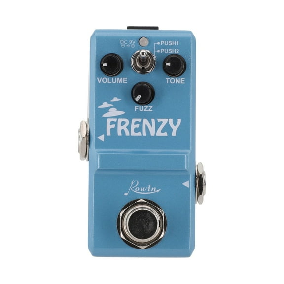 Rowin Ln322 Electric Guitar Pedal Classic Fuzz Tone Customizable Sound For Bass Guitars Certifications For Safety And Quality